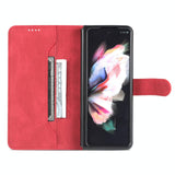 For Samsung Galaxy Z Fold4 5G Horizontal Flip Tpu Phone Case - Green