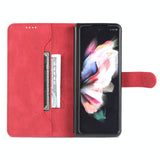For Samsung Galaxy Z Fold4 5G Horizontal Flip Tpu Phone Case - Green - Extra Image