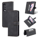 For Samsung Galaxy Z Fold4 5G Horizontal Flip Tpu Phone Case - Green - Extra Image