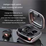 Wireless Bone Conduction Clip-on Bluetooth Headset - Noise Reduction - Purple