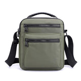 Men Oxford Cloth Crossbody Chest Bag Sporty And Versatile - Army Green - Front View
