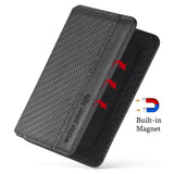 Universal Phone Card Holder With Bracket Multifunctional - Apricot - Rear View