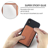 Universal Phone Card Holder With Bracket Multifunctional - Apricot
