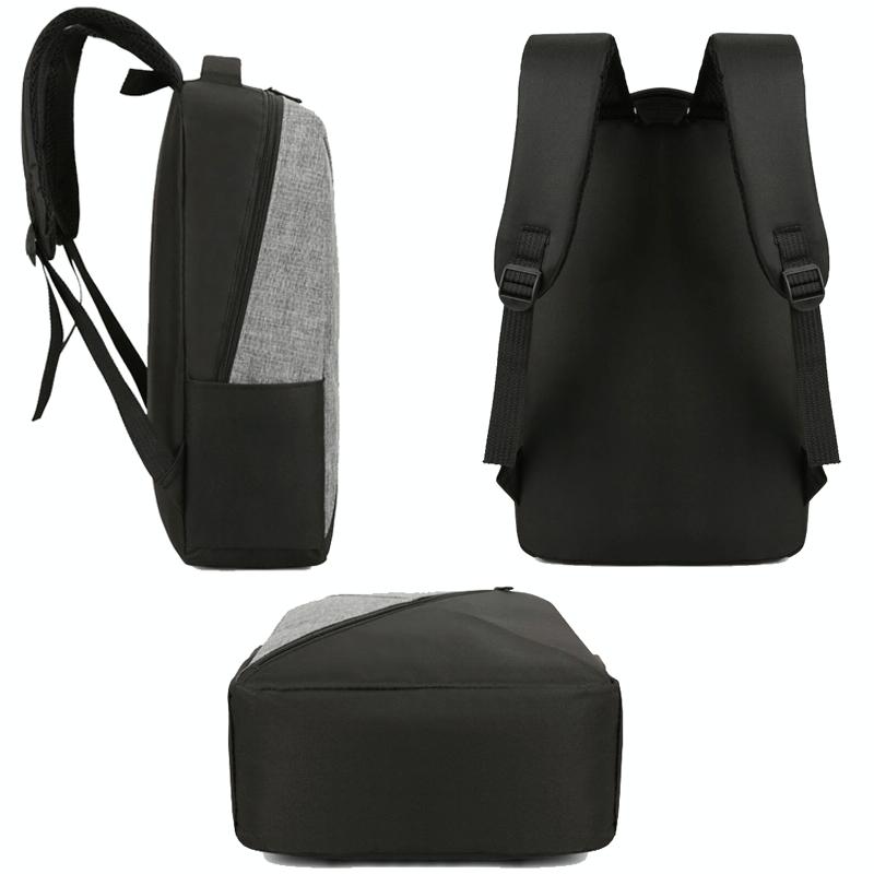 Versatile 3-in-1 Usb Business Bag - Compact and Functional - Grey