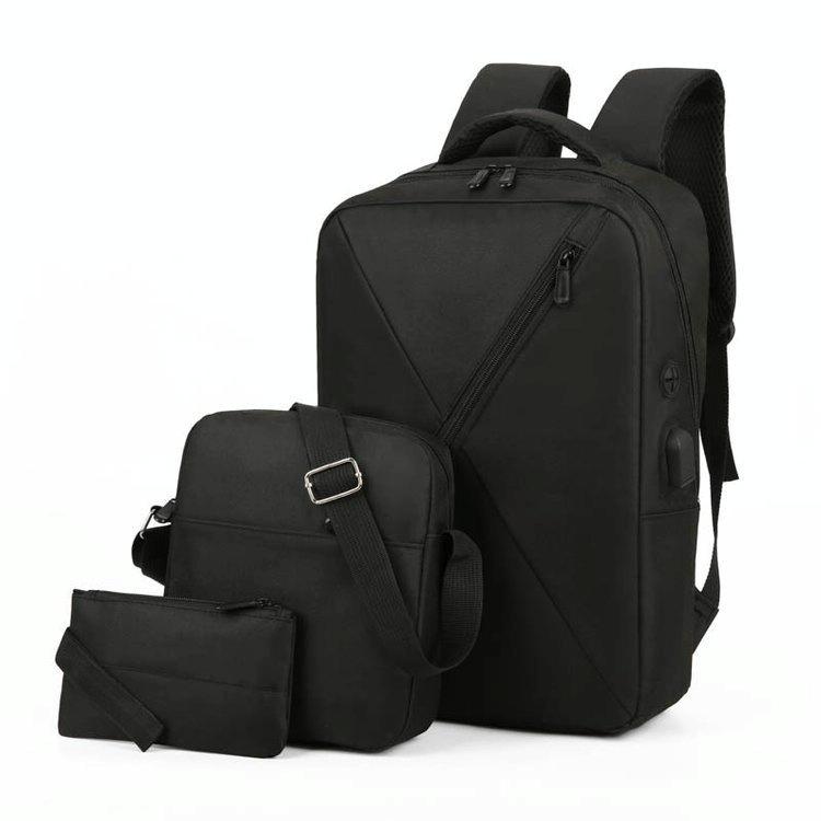 Versatile 3-in-1 Usb Business Bag - Compact and Functional - Grey