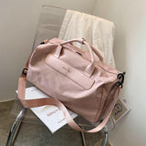Large Sports Bag with Separate Shoe Compartment - Khaki - Extra Image