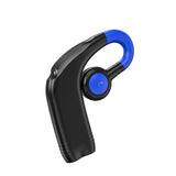 Bluetooth V5.2 Single Earhook Business Headset - M99 - Black + Blue - Side View