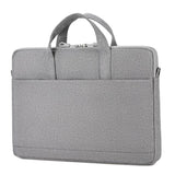 Waterproof Oxford Cloth Laptop Handbag - Fits 13.3 Inch - P310 - Navy Blue - Side View