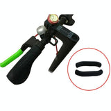Non-slip Silicone Handbrake Covers for Xiaomi Mijia M365 Electric Scooter 2 Pcs - Black - Low Angle
