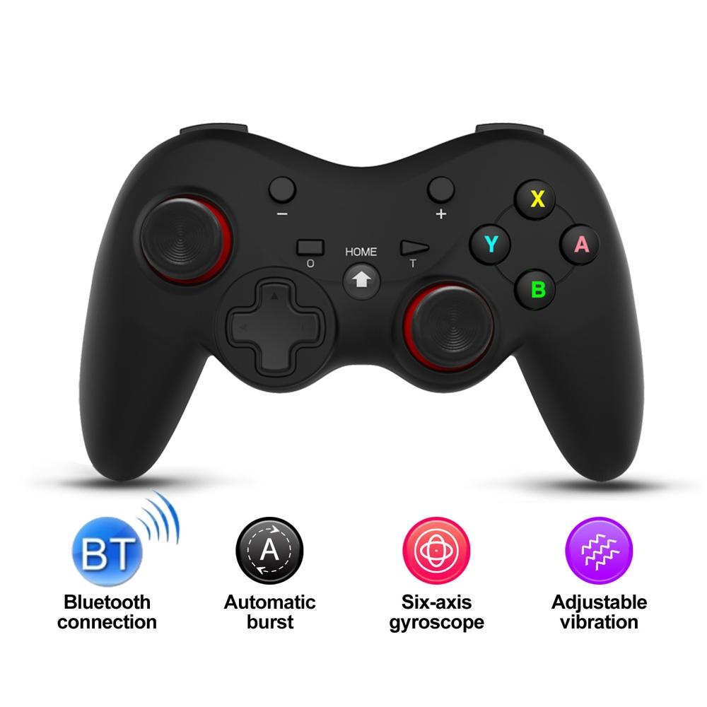 Pro Wireless Gamepad for Nintendo Switch - Tooth Design - Black (Neutral)