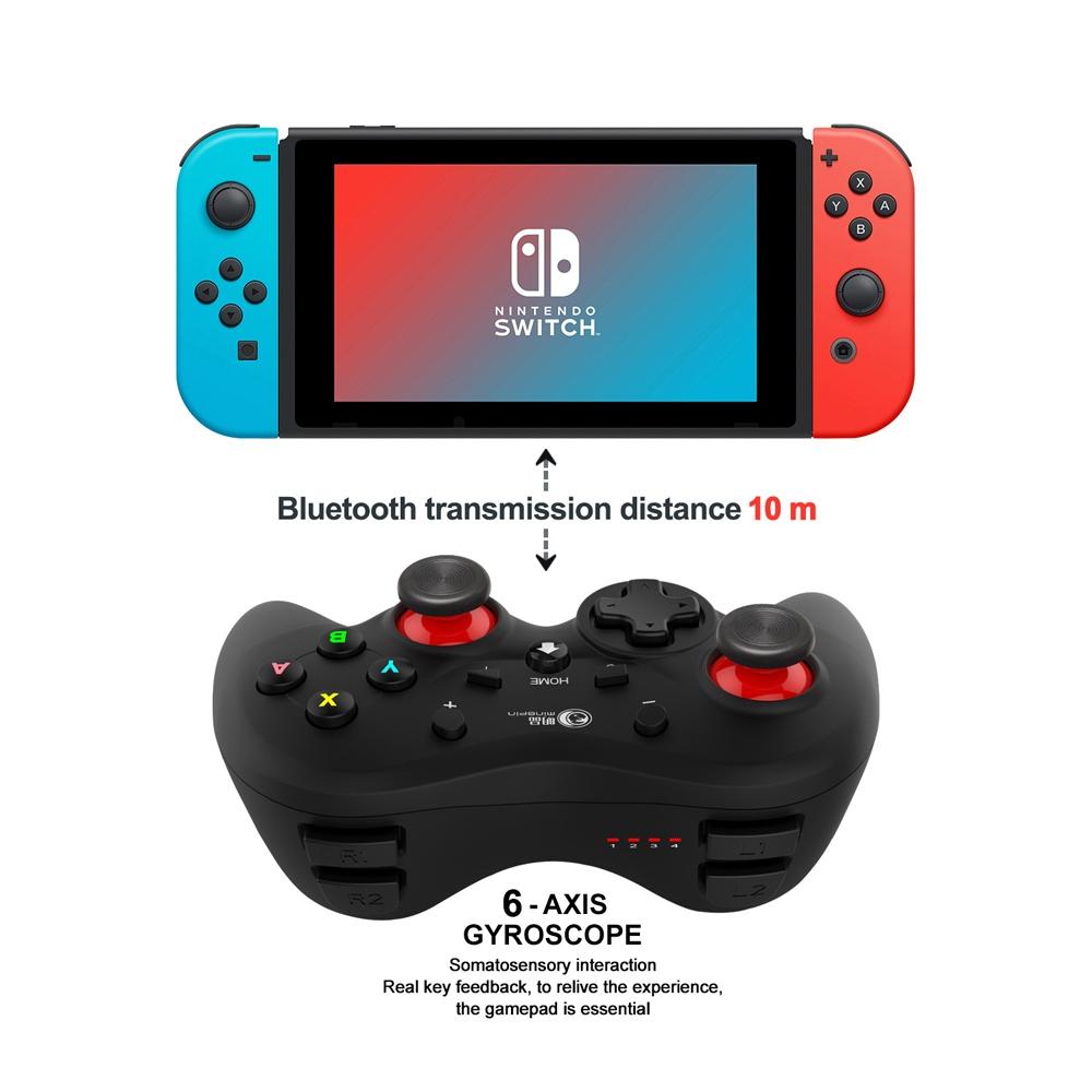 Pro Wireless Gamepad for Nintendo Switch - Tooth Design - Black (Neutral)