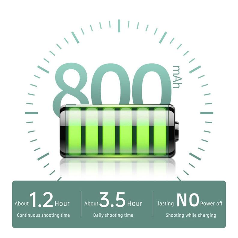 Portable 16X Zoom Hd Digital Camera With 2.88 Ips Screen - Green