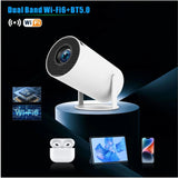 Smart Portable Projector With Android 11.0 System - 120 Lumen - Low Angle