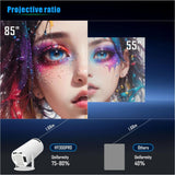 Smart Portable Projector With Android 11.0 System - 120 Lumen - Extra Image