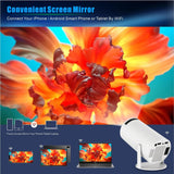 Smart Portable Projector With Android 11.0 System - 120 Lumen - Extra Image