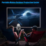 Smart Portable Projector With Android 11.0 System - 120 Lumen - Extra Image