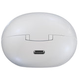 Wireless Sports Bluetooth Earphones with Air Conduction - F16 Tws - White - Top-Down View