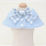 Pet Accessories Dog Small Shawl Bib Saliva Towel Triangle Scarf - Size S - Light Green - Extra Image