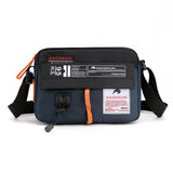 Waterproof Nylon Shoulder Bag For Men Outdoor Sports Leisure Gear - Army Green