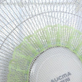 Electric Fan Safety Net Cover - Anti-pinch Dustproof - Red Plum