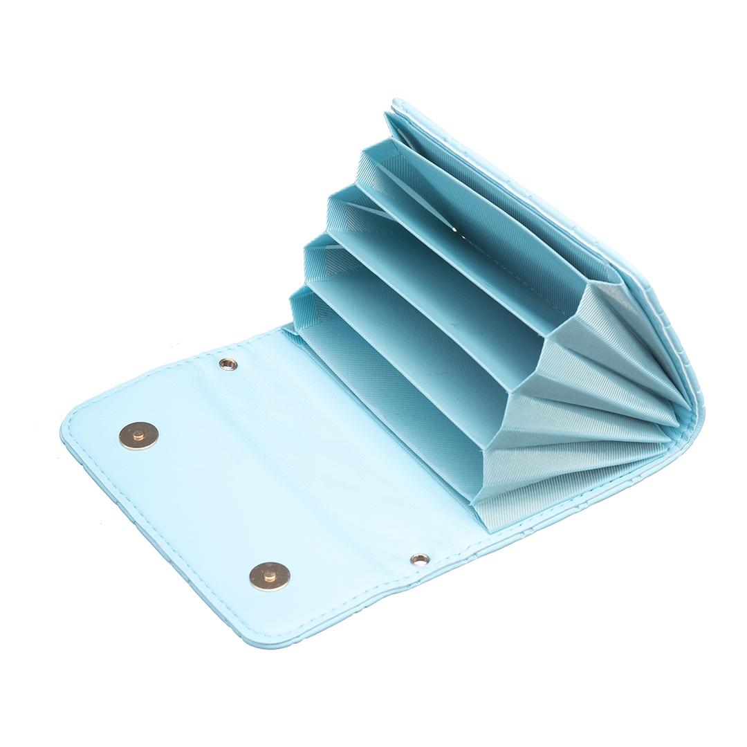 Horizontal Card Bag For Mobile Phones Sticker - Blue