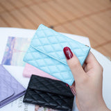 Horizontal Card Bag For Mobile Phones Sticker - Blue