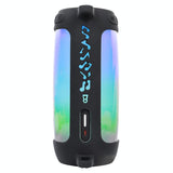 Shockproof Silicone Protective Case for Jbl Pulse4 with Carabiner & Lanyard - Mint Green - Side View