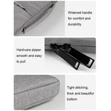 13.3 Inch Waterproof Laptop Handbag with Shock-absorbing Capacity - Navy Blue