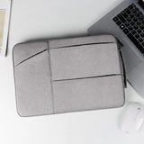 13.3 Inch Waterproof Laptop Handbag with Shock-absorbing Capacity - Navy Blue