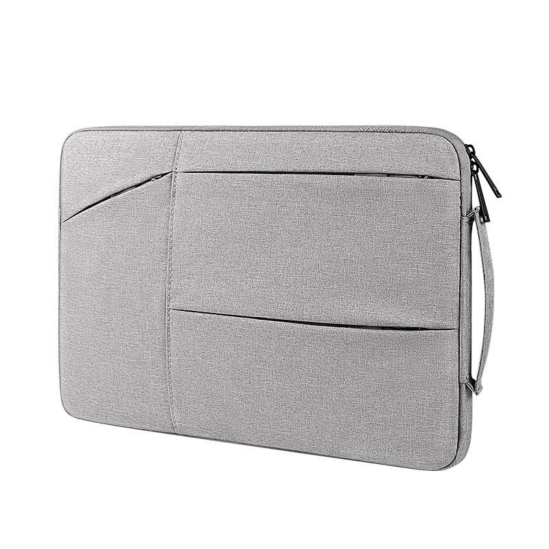 13.3 Inch Waterproof Laptop Handbag with Shock-absorbing Capacity - Navy Blue