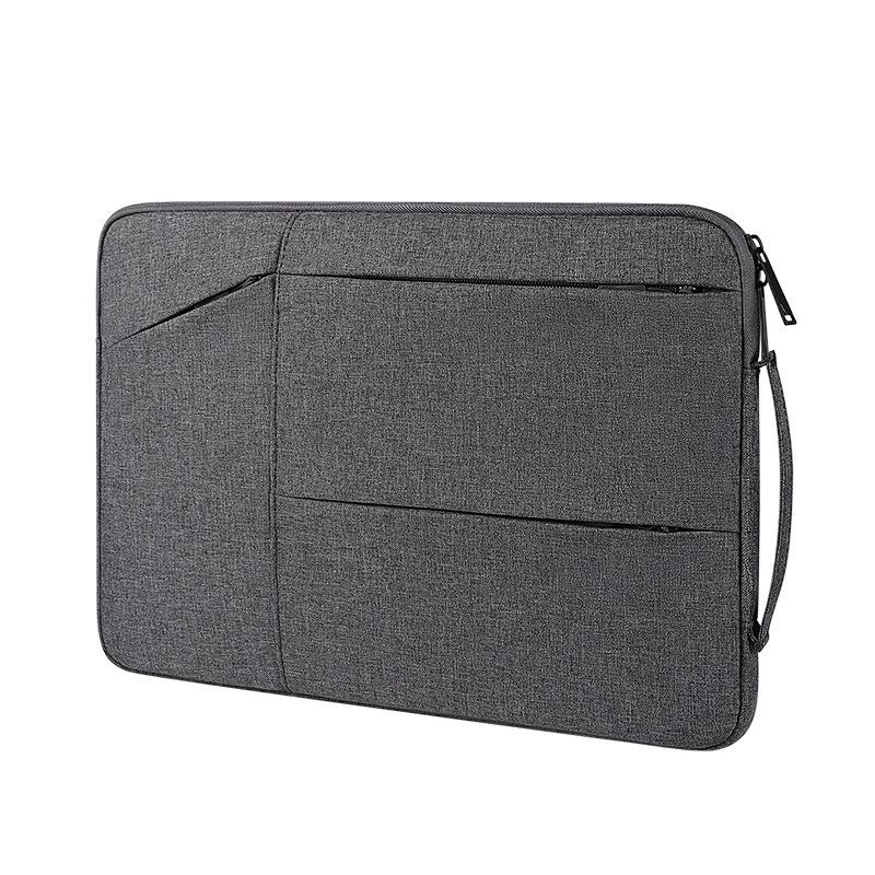 13.3 Inch Waterproof Laptop Handbag with Shock-absorbing Capacity - Navy Blue