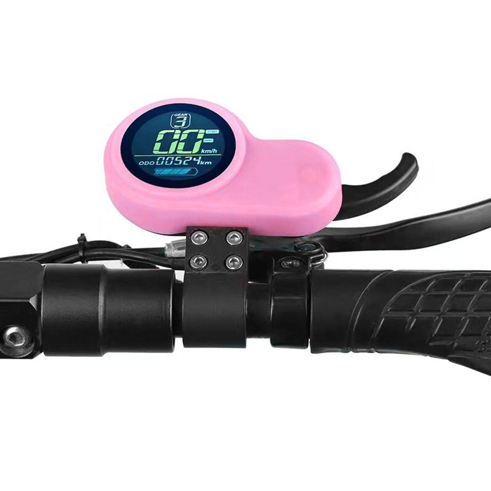 Silicone Instrument Cover for Kugoo M4 Pro Electric Scooter - Pink