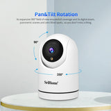 1080P Hd Ai Wifi Pan-Tilt Camera - 2.0Mp - 45-Degree Angle