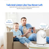 1080P Hd Ai Wifi Pan-Tilt Camera - 2.0Mp - Low Angle