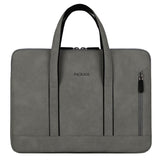 13 / 13.3 Inch Q5 Laptop Liner Bag - Waterproof & Wear-resistant - Light Gray - Front View