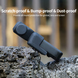 Silicone Protective Case for Dji Pocket 3 - Grey White - Close-Up Angle