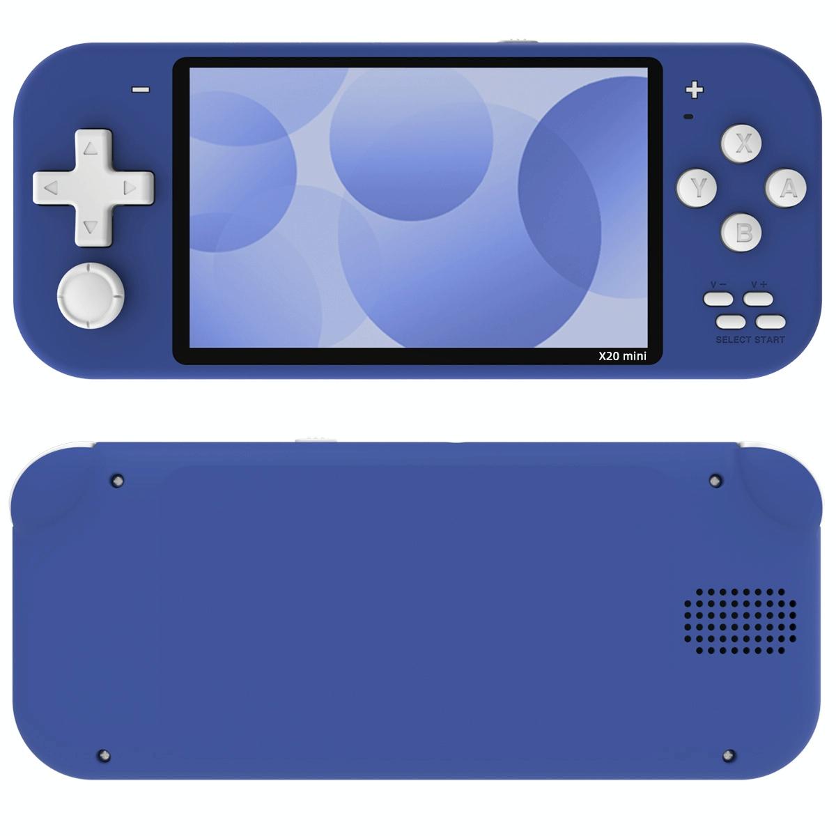 8Gb Handheld Game Console With 4.3 Screen - X20 Mini Classic Games - Grey