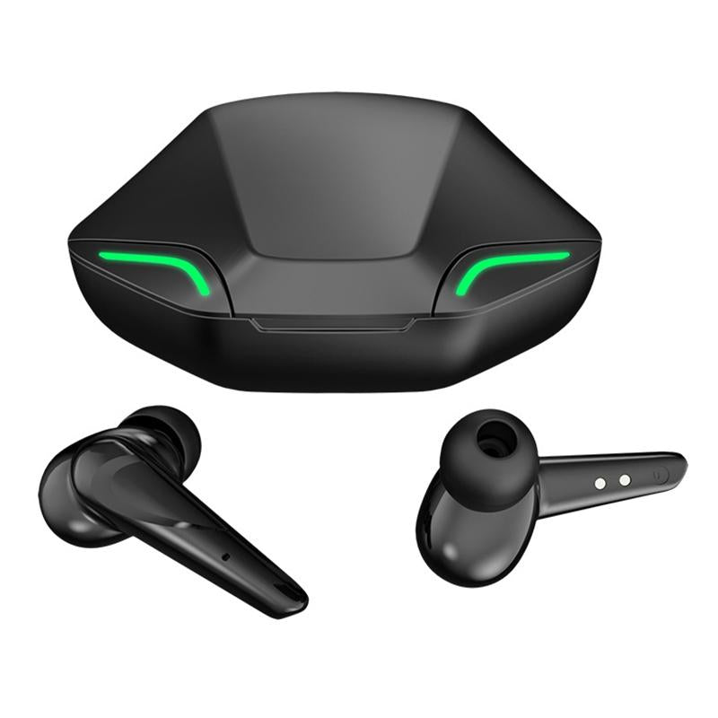 Wireless Gaming Earbuds with Bluetooth 5.0 and Led - Yellow