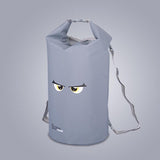 Waterproof Beach Bag For Outdoor Activities Pvc Mesh Cloth Storage Bucket For Swimming Rafting And Seaside Fun - Orange - Extra Image
