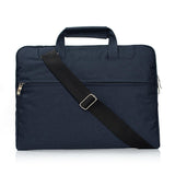 11.6 Inch Laptop Bag - Portable one Shoulder Zipper for Macbook Samsung Sony Dell Alienware Chuwi Asus Hp - Dark Blue