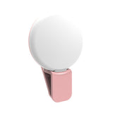 2-pack Led Selfie Light for Mobile Phone Photography - Black