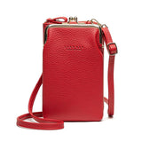 Stylish Pebbled Shoulder Bag For Women - Black