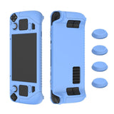 Silicone Game Controller Cover with 4 Key Caps - Protective - Luminous Green - Front View