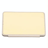 Grid Pattern Card Bag Sticker For Mobile Phones - Beige