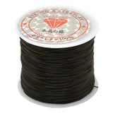 2 Pack 50M 0.5Mm Elastic Cord For Jewelry Making - Red - Front View