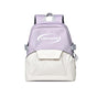 Large Splash Proof Backpack For Outings & School - Purple