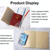 Passport Cover For Travel Abroad 3D Map Design - Tr1 - Close-Up Angle