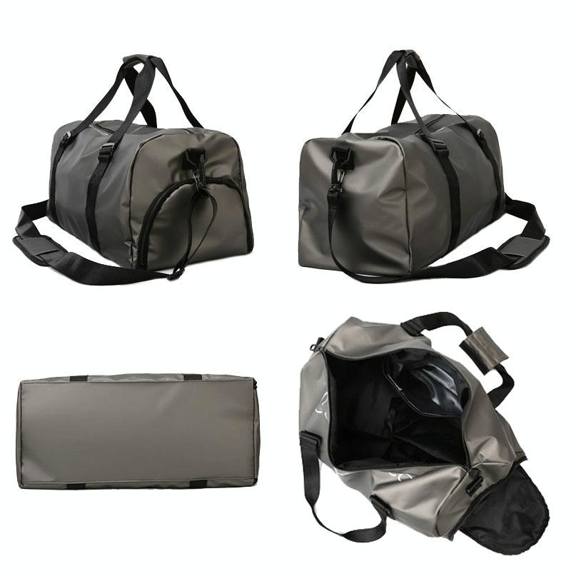 Waterproof Gym Bag - Compact and Durable - Grey