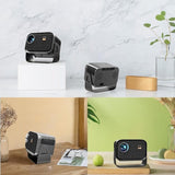 Compact Smart Home Theater Projector - Portable - Android 4K Hd Version - Side View