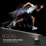 Compact Smart Home Theater Projector - Portable - Android 4K Hd Version - Top-Down View